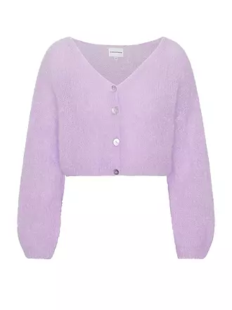 AMERICAN DREAMS | Cardigan Cropped Fit CORNELIA | lila
